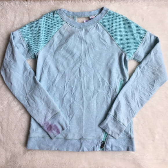Ivviva by Lululemon Mint Girls Sweatshirt size 14 - Picture 1 of 8